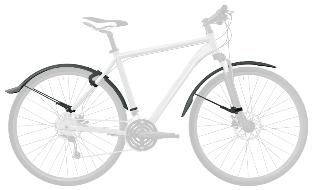 SKS Steckschutzblech-Set 29" Veloflexx 65 inkl. Befestigungsmaterial