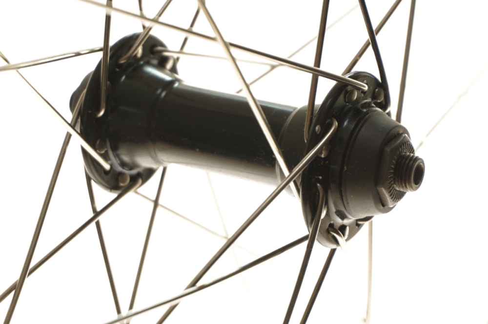 Woom Vorderrad 26" für Woom 6 V-Brake 28-Loch silber