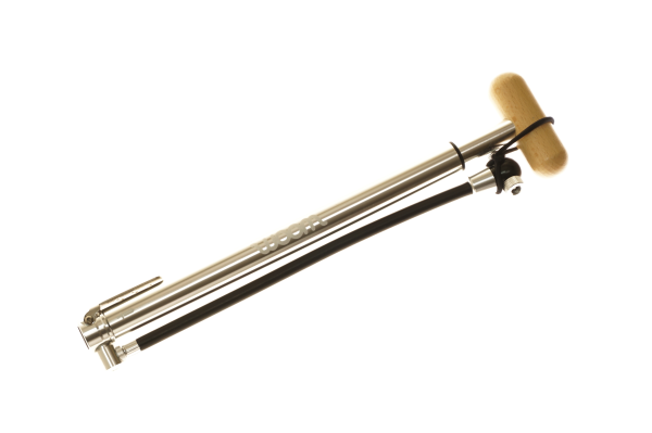 Woom AIRFLO Standpumpe für alle Ventile silber