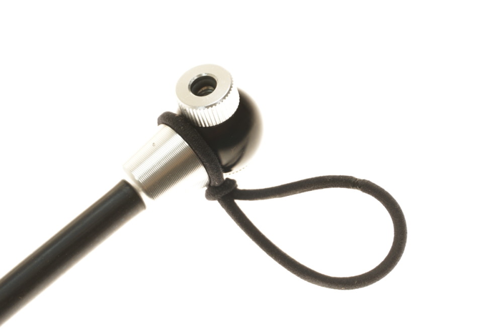 Woom AIRFLO Standpumpe für alle Ventile silber