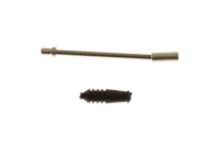 Woom V-Brake für 1 Hinterrad silber Bremsschuhe grün