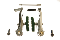 Woom V-Brake für 1 Hinterrad silber Bremsschuhe grün