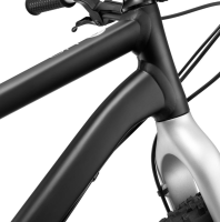 Woom OFF 6 Kinder-Mountainbike 26" schwarz matt