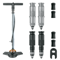 SKS Standpumpe Air X-plorer 10.0 Stahl Clik Valve mit Manometer