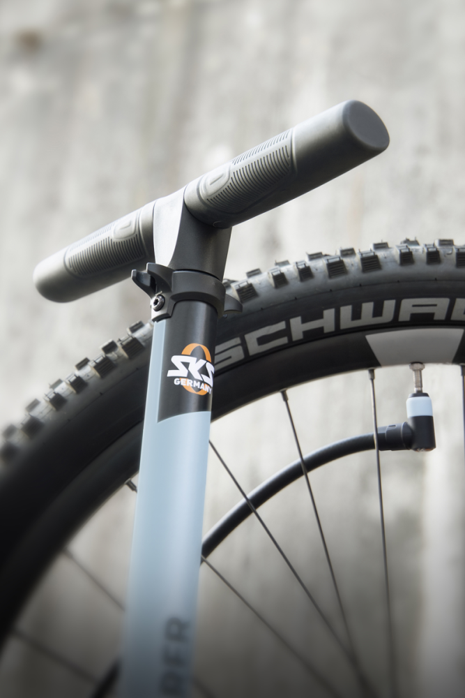 SKS Standpumpe Air X-plorer 10.0 Stahl Clik Valve mit Manometer