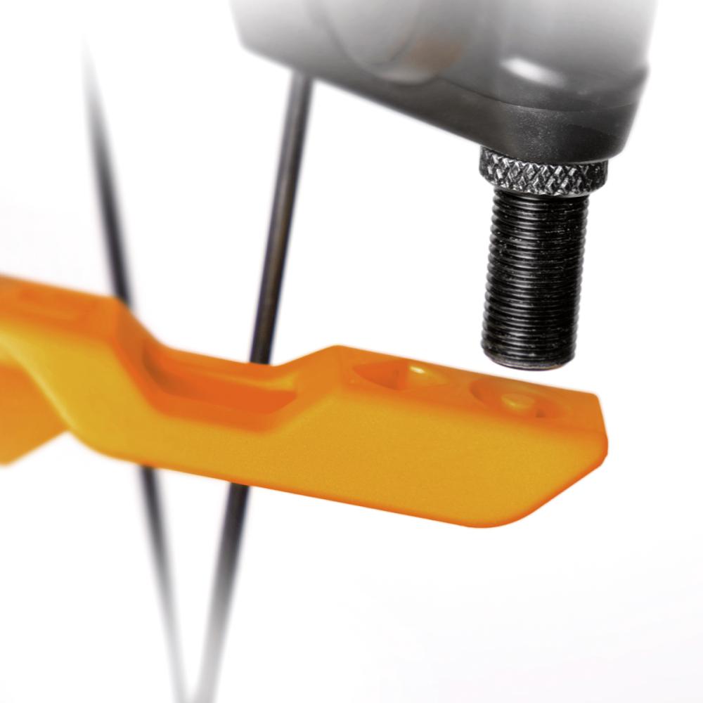 SKS Standpumpe Air-X-Plorer 10.0 Stahl Multi Valve schwarz/orange