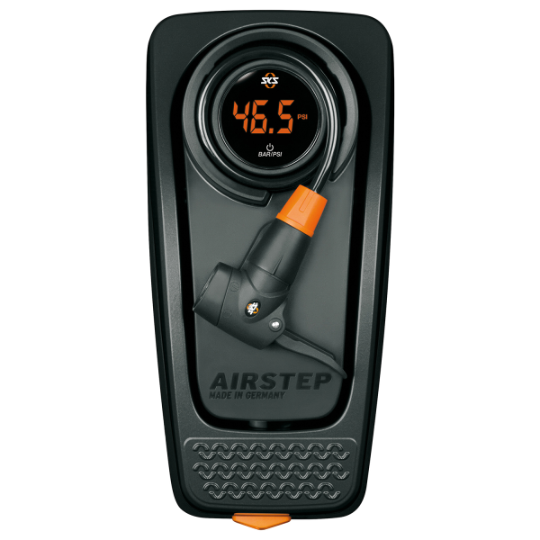 SKS Fusstretpumpe Airstep mit Manometer digital schwarz