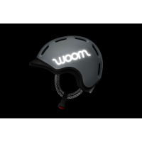 Woom READY Kinderhelm XS 46-50 cm hellgrau matt