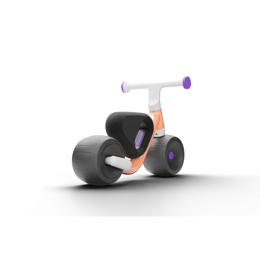 Woom WOW 0 Kinder-Laufrad POP peach