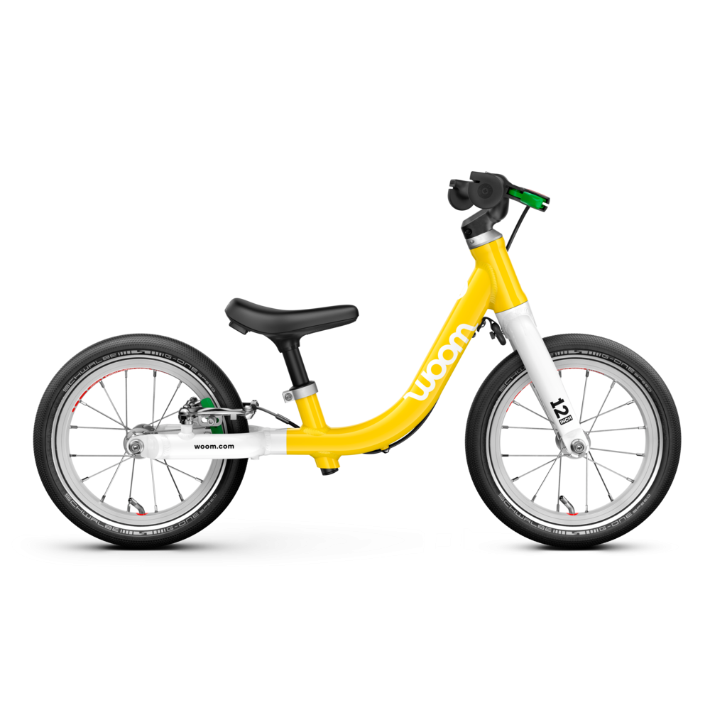 Woom 1 GO Laufrad 12" gelb vibrant H