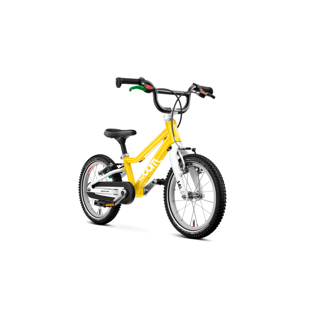 Woom GO 2 Kinderfahrrad 14" gelb vibrant H