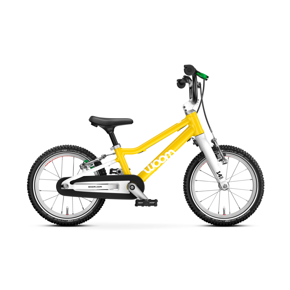 Woom GO 2 Kinderfahrrad 14" gelb vibrant H