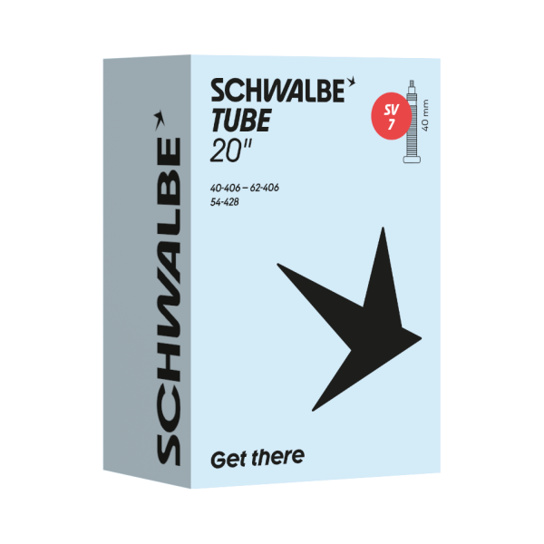 Schwalbe Schlauch SV7 20" 42/62-406 Prestaventil 40mm