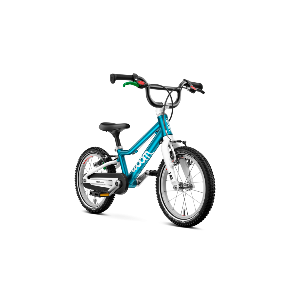 Woom GO 2 Kinderfahrrad 14" blau met. H
