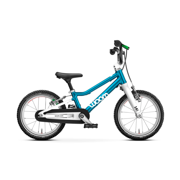 Woom GO 2 Kinderfahrrad 14" blau met. H