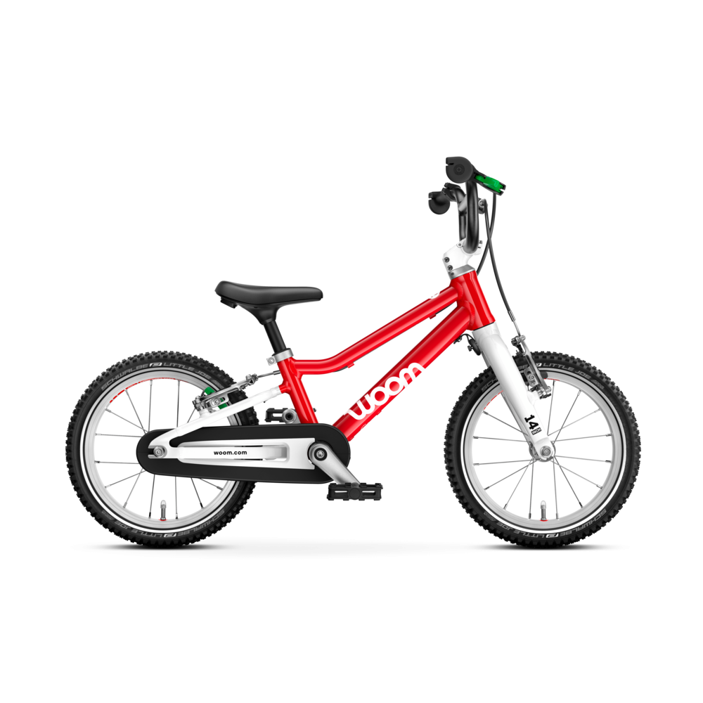 Woom GO 2 Kinderfahrrad 14" rot H
