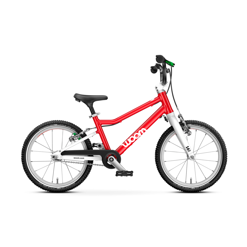 Woom GO 3 Kinderfahrrad 16" rot H