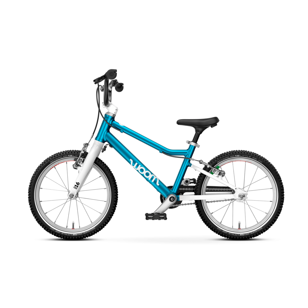 Woom GO 3 Kinderfahrrad 16" blau met. H