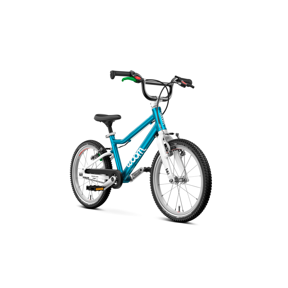 Woom GO 3 Kinderfahrrad 16" blau met. H