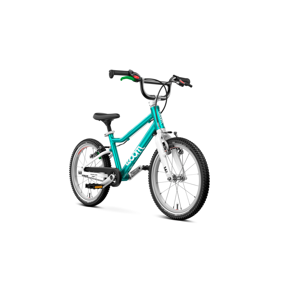 Woom GO 3 Kinderfahrrad 14" petrol met. H