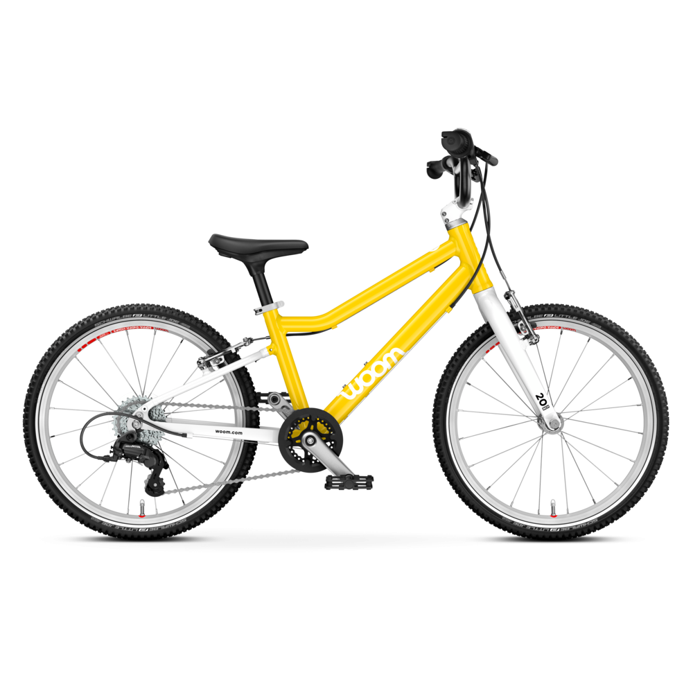 Woom GO 4 Kinderfahrrad 20" gelb vibrant H
