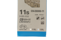 Shimano Kette 11-Gang E-Bike CN-E8000 HG-X 126 Glieder Quick-Link