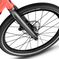 Woom Explore 4 Kinderfahrrad 20" neon coral H