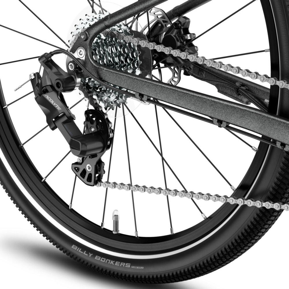 Woom Explore 5 Kinderfahrrad 24" blau matt H