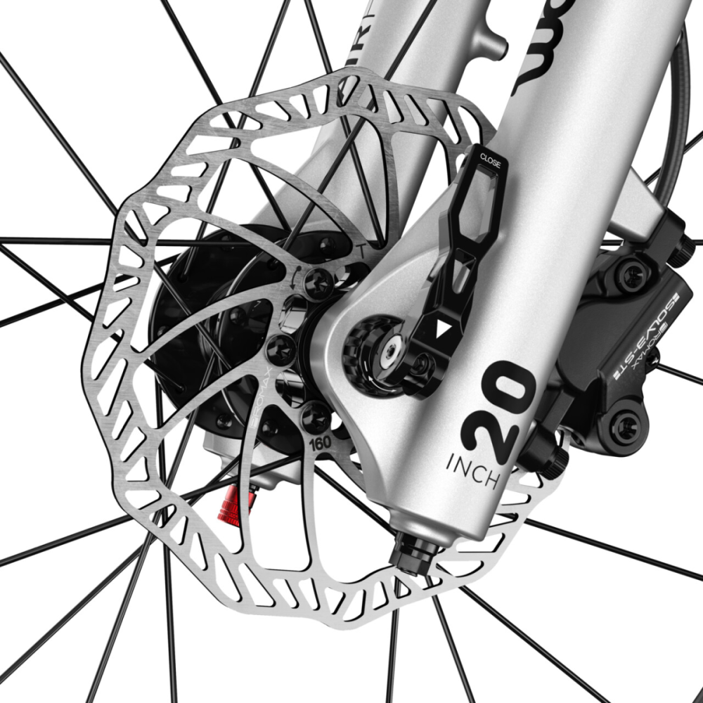 Woom OFF Air 4 Kinder-Mountainbike 20" schwarz matt