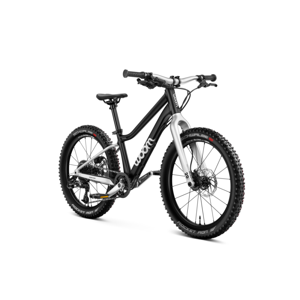 Woom OFF 4 Kinder-Mountainbike 20" schwarz matt