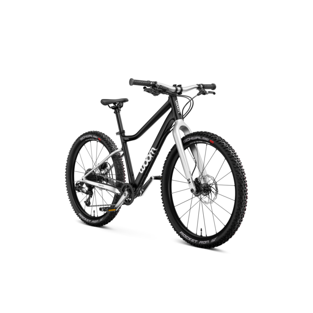 Woom OFF 5 Kinder-Mountainbike 24" schwarz matt