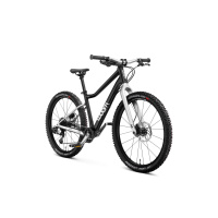 Woom OFF 5 Kinder-Mountainbike 24" schwarz matt