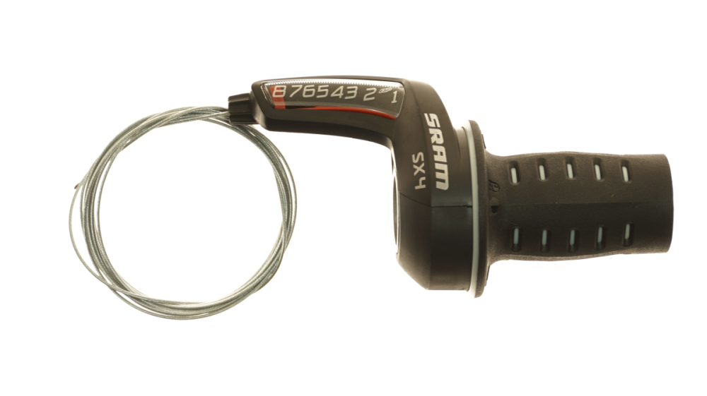 SRAM Sram Schalthebel 8Gang Gripshift SX4 mit Ganganzeige und Kabel