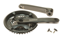 Shimano Kettenradgarnitur 4-kant 40x30x22 3x9 175mm FC-MT101 schwarz