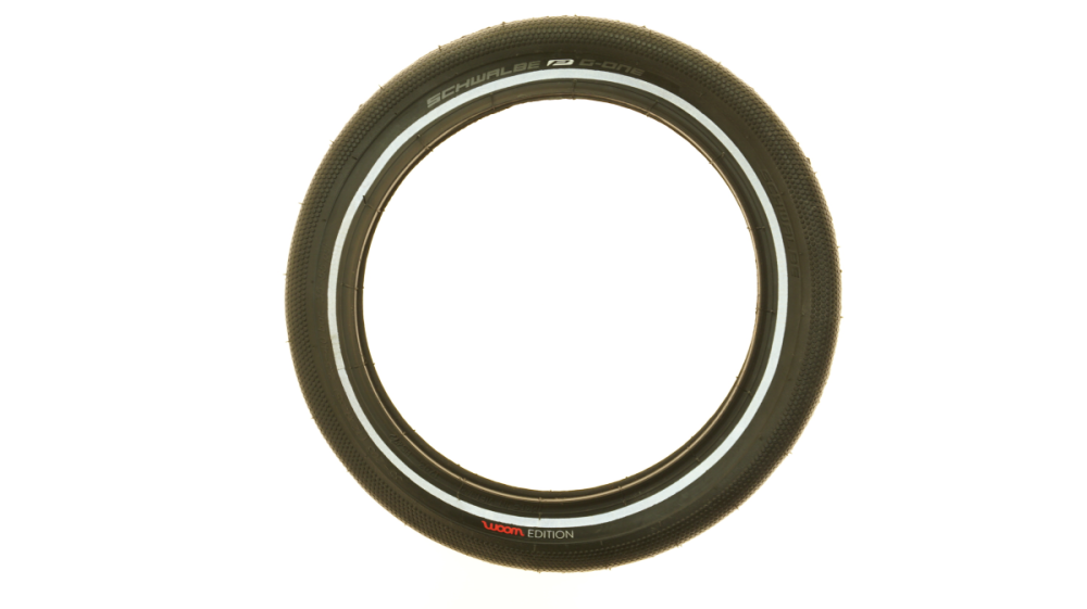 Schwalbe,woom Pneu 12x1.35 Schwalbe G-One Speed mit Reflexsteifen starr