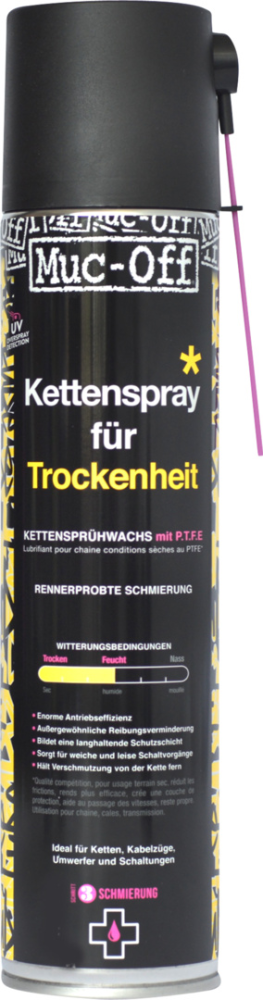 Muc-Off,mucoff Muc-Off Kettenspray für Trockenheit 400ml