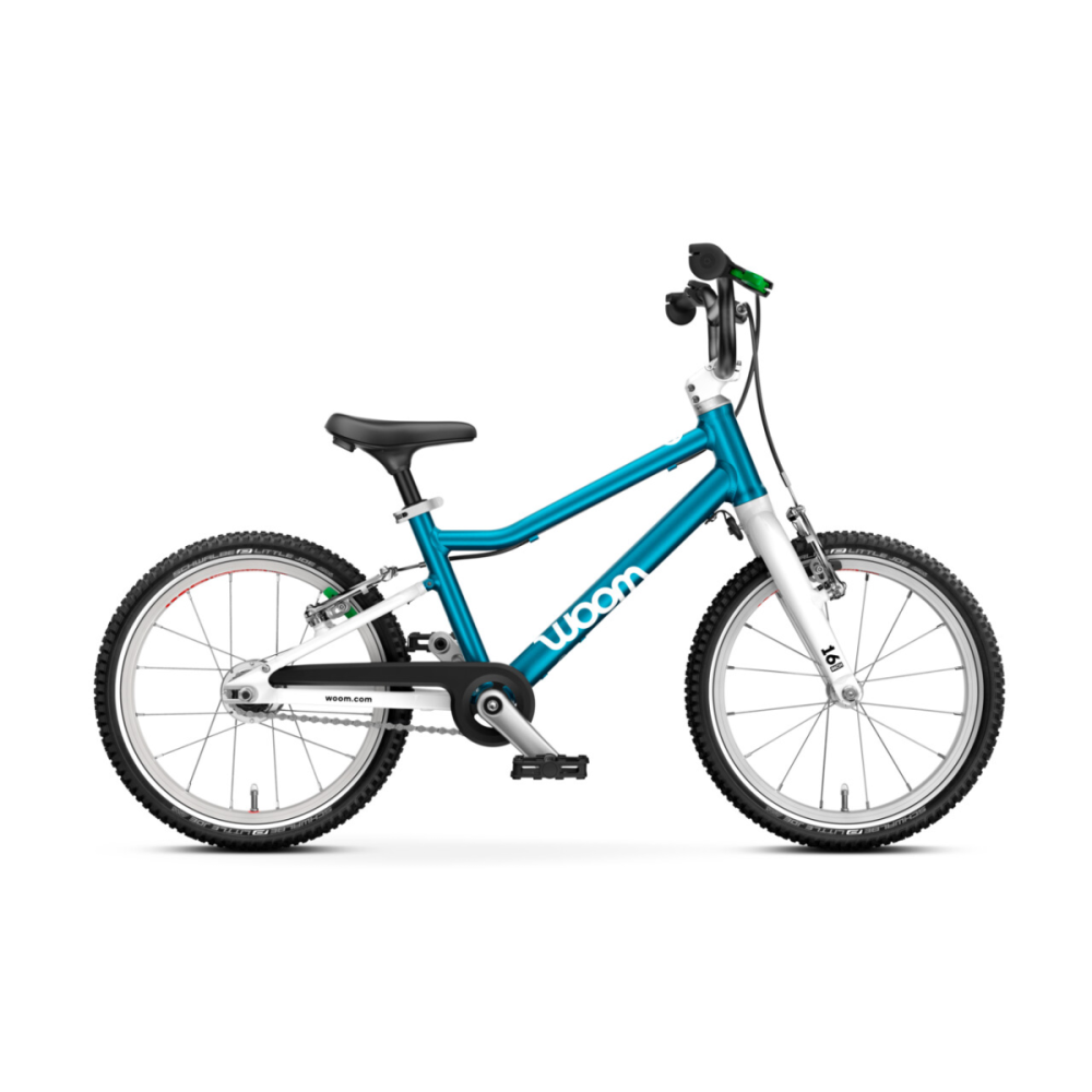 Woom GO 3 AUTOMAGIC Kinderfahrrad 16" metallic blau H