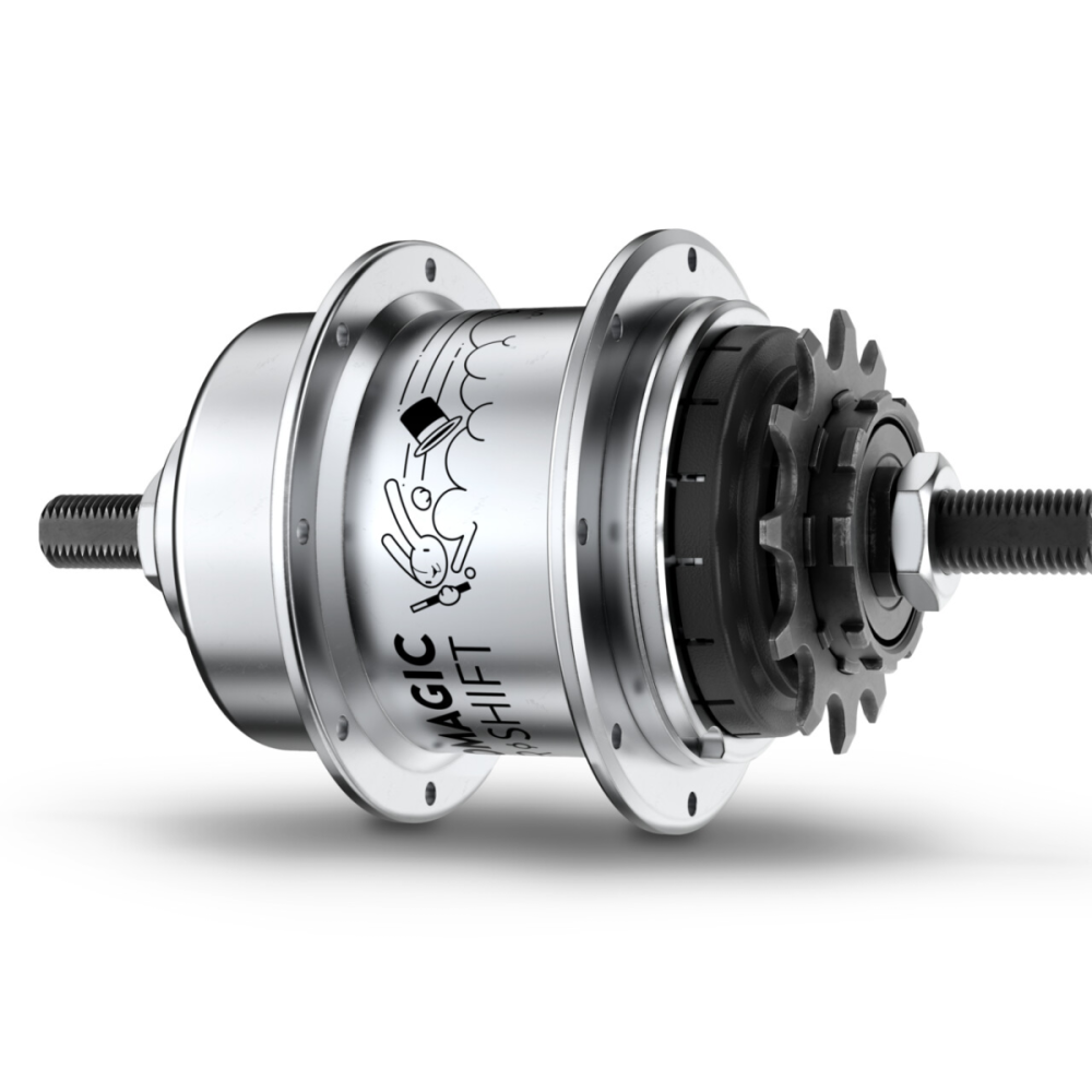 Woom GO 3 AUTOMAGIC Kinderfahrrad 16" metallic blau H