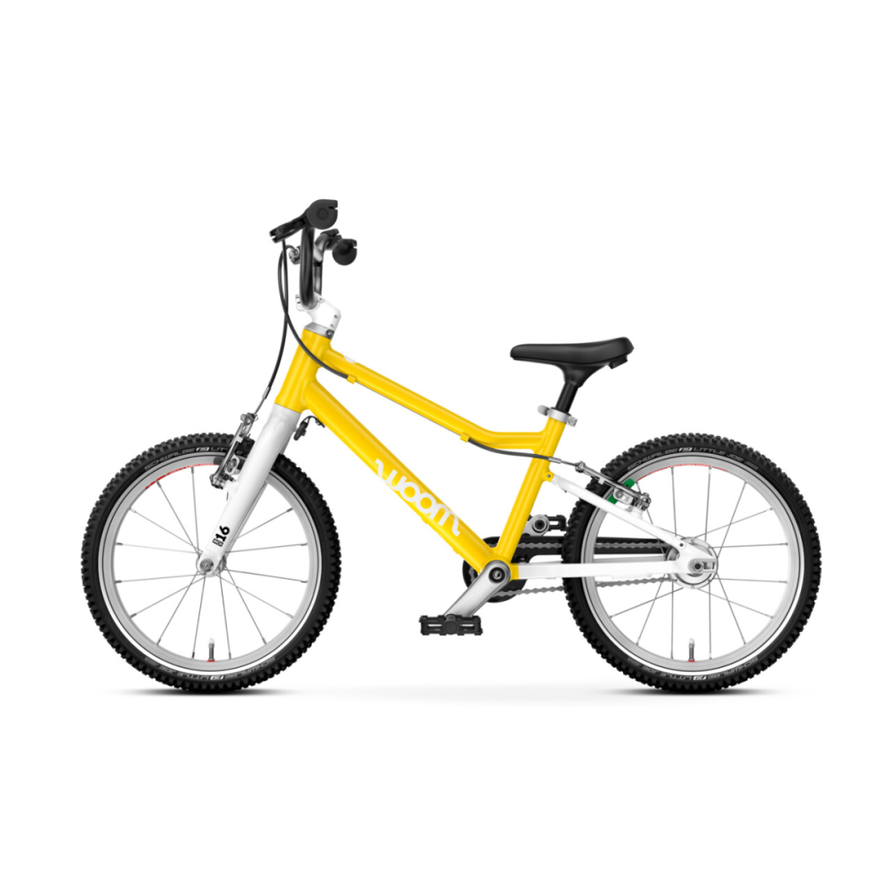 Woom GO 3 AUTOMAGIC Kinderfahrrad 16" vibrant gelb H