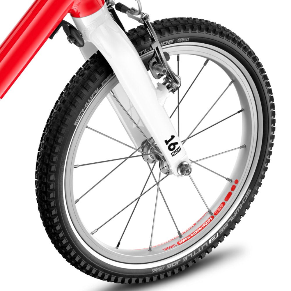 Woom GO 3 AUTOMAGIC Kinderfahrrad 16" rot H