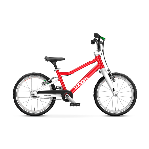 Woom GO 3 AUTOMAGIC Kinderfahrrad 16" rot H