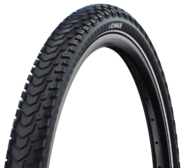 Schwalbe Pneu Marathon Mondial 26x2.00 starr mit Reflexstreifen schwarz