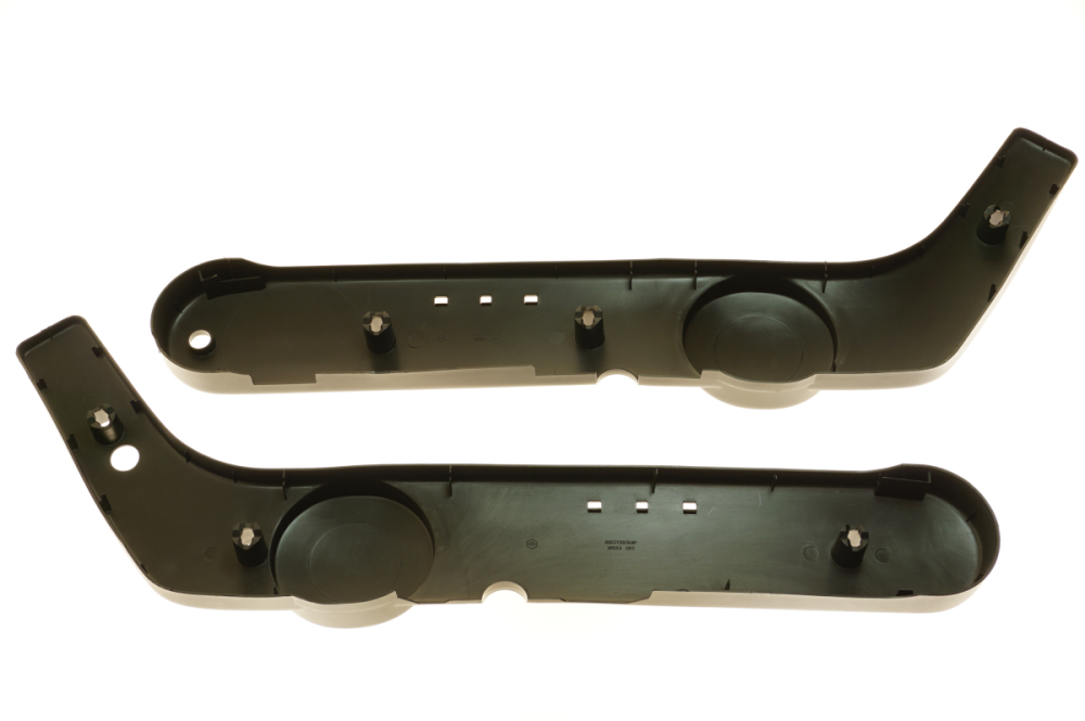 RMS Seitenschutz paar Piaggio Ciao Mono schwarz matt