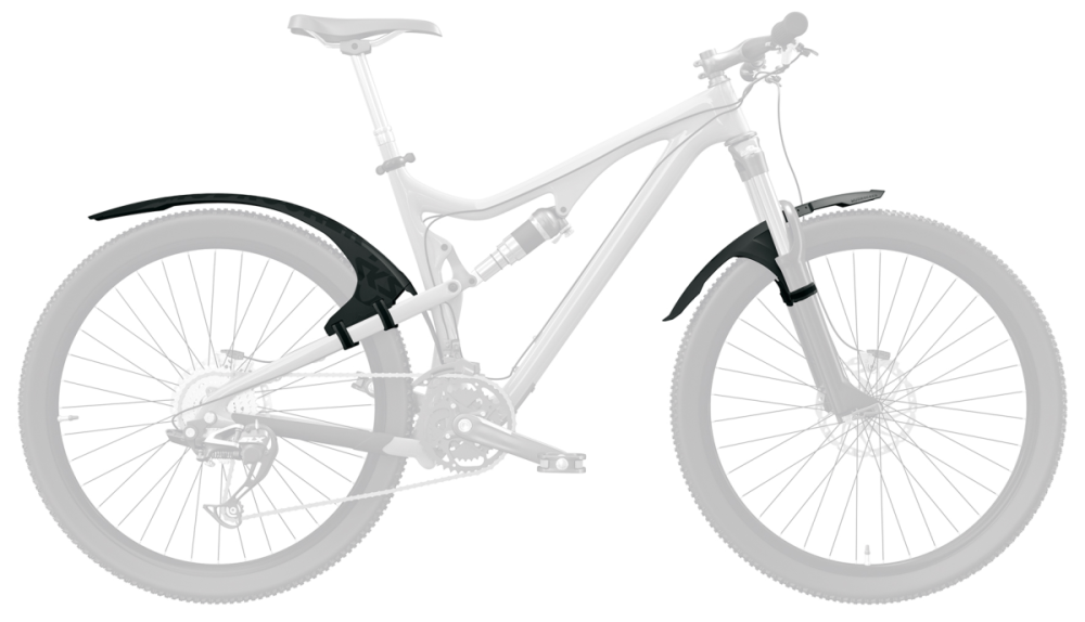 SKS Steckschutzblechgarnitur Mudrocker 27.5-29" schwarz