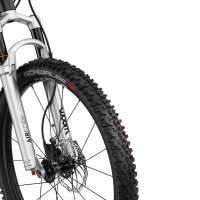 Woom OFF AIR 5 Kinder-Mountainbike 24" schwarz matt