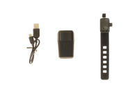 BBB Scheinwerfer nanostrike 400 Lumen 6 Modi USB schwarz