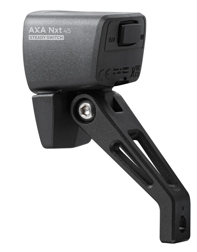 AXA Scheinwerfer NXT 45 LED mit Schalter für Dynamo